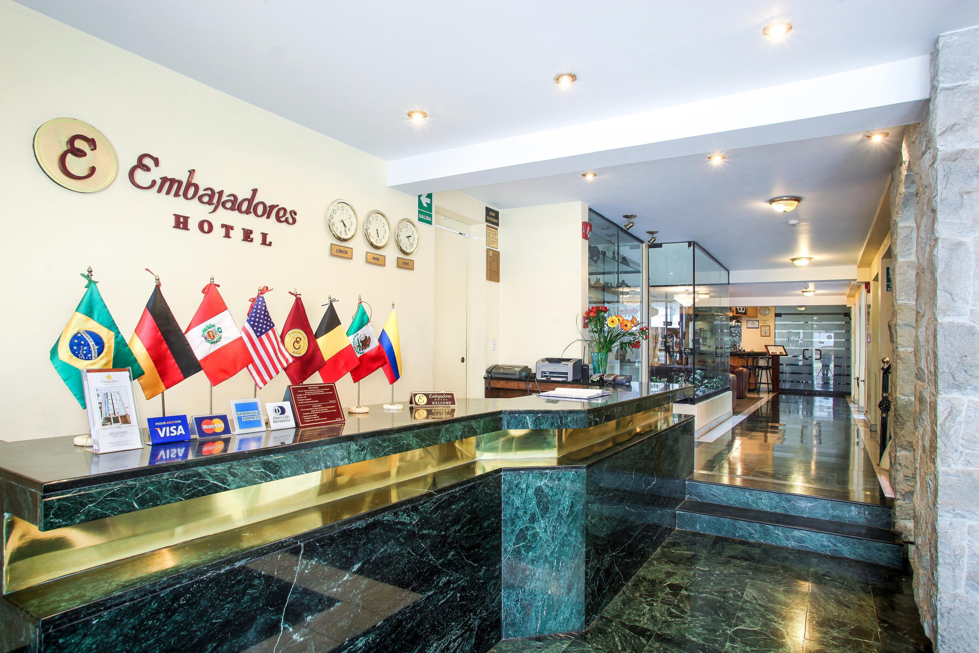 Embajadores Hotel Лима Экстерьер фото