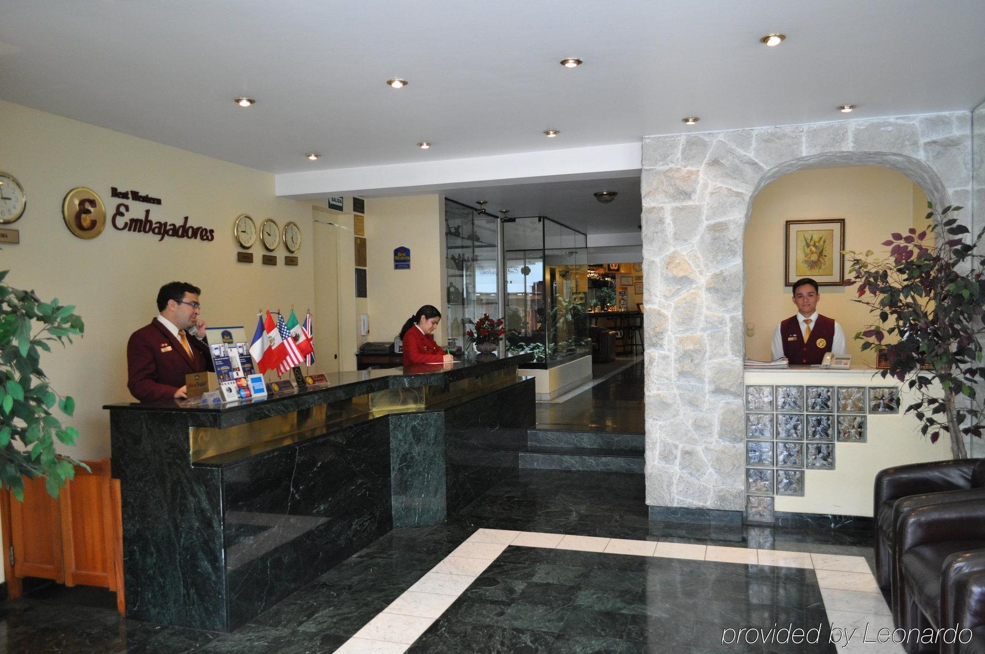 Embajadores Hotel Лима Интерьер фото